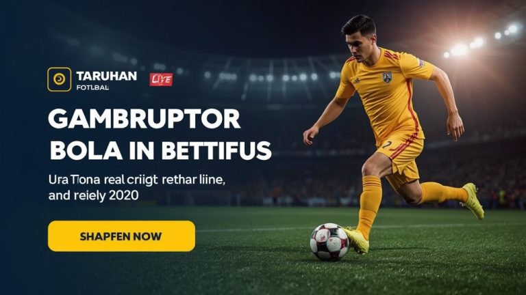 Aplikasi Taruhan Bola Online dengan Fitur Live Betting dan Odds Terupdate