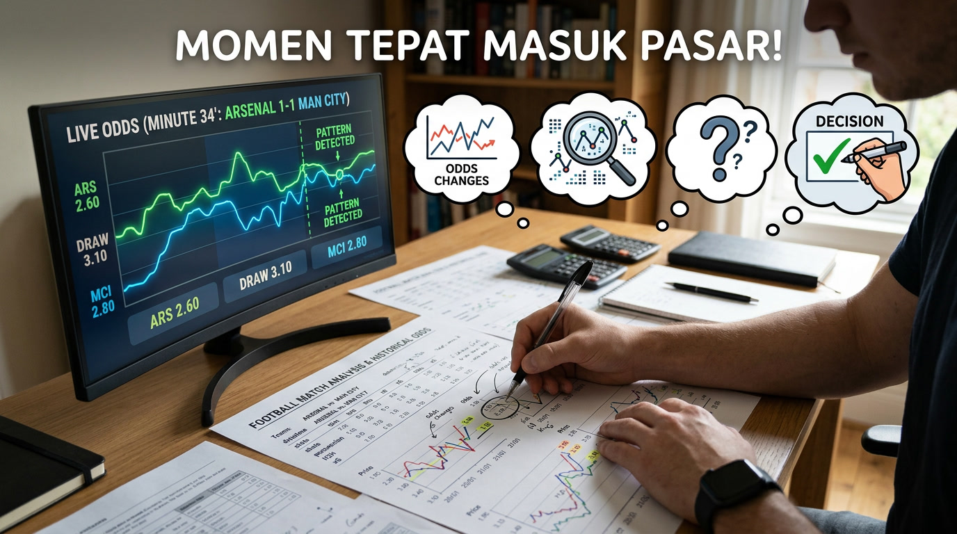 timing masuk taruhan odds